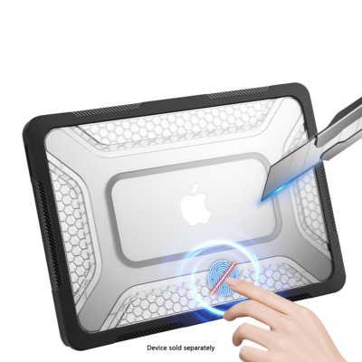 SaharaCase Raider Series Ultra Heavy Duty 13" MacBook Neo Case, Shock-Absorbing, Black (LT00124)