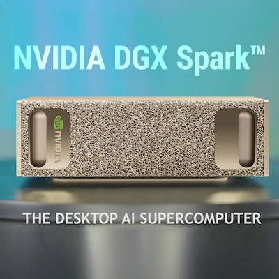 NVIDIA DGX Spark Desktop Computer, NVIDIA GB10 Grace Blackwell Superchip, 128GB RAM, 4TB HDD, NVIDIA