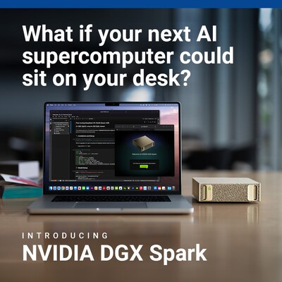 NVIDIA DGX Spark Desktop Computer, NVIDIA GB10 Grace Blackwell Superchip, 128GB RAM, 4TB HDD, NVIDIA DGX OS (NVDGXSPARK-PB)