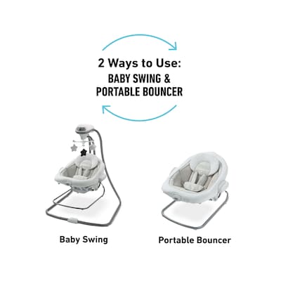 Graco DuetConnect LX Swing and Bouncer, Redmond (2160534)