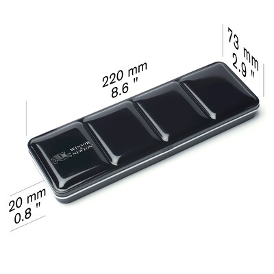Winsor & Newton Professional Watercolor Paint Tray, Multicolored, 24 Pieces/Pack (WNX0190553)