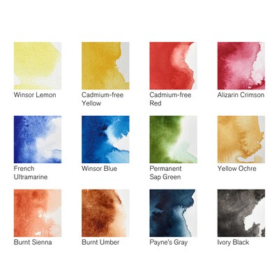 Winsor & Newton Professional Watercolors Field Pocket Set, 14 Pieces/Pack (WNX0190685)