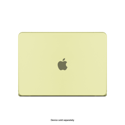 SaharaCase Venture Series Matte Finish Hard Shell Case for 13 MacBook Neo, Yellow, (LT00132)