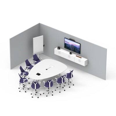 Logitech Rally Plus + Tap + Lenovo Core Gen 2 Bundle for Medium Microsoft Teams Rooms (TAPRALMSTLNV3)