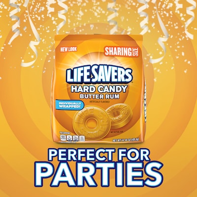 Lifesavers Butter Rum Hard Candy, 14.5 oz. (401603)