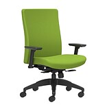 Union & Scale Workplace2.0™ Task Chair Upholstered 2D, Adjustable Arms, Pear Fabric, Synchro Tilt (5
