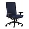 Union & Scale Workplace2.0™ Task Chair Upholstered 2D, Adjustable Arms, Navy Fabric, Synchro Tilt (5