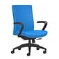 Union & Scale Workplace2.0™ Task Chair Upholstered, Fixed Arms, Cobalt Fabric, Synchro Tilt (54151)