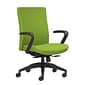 Union & Scale Workplace2.0™ Task Chair Upholstered, Fixed Arms, Pear Fabric, Synchro Tilt (54153)
