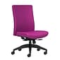 Union & Scale Workplace2.0™ Task Chair Upholstered, Armless, Amethyst Fabric, Synchro Tilt (54159)
