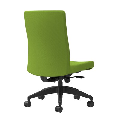 Union & Scale Workplace2.0™ Task Chair Upholstered, Armless, Pear Fabric, Synchro Tilt (54164)