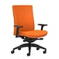 Union & Scale Workplace2.0™ Task Chair Upholstered 2D, Adjustable Arms, Apricot Fabric, Synchro Tilt Seat Slide (54171)