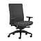 Union & Scale Workplace2.0™ Task Chair Upholstered 2D, Adjustable Arms, Iron Ore Fabric, Synchro Til