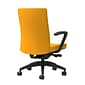 Union & Scale Workplace2.0™ Task Chair Upholstered, Fixed Arms, Goldenrod Fabric, Synchro Tilt Seat Slide (54185)