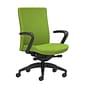 Union & Scale Workplace2.0™ Task Chair Upholstered, Fixed Arms, Pear Fabric, Synchro Tilt Seat Slide (54186)