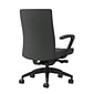 Union & Scale Workplace2.0™ Task Chair Upholstered, Fixed Arms, Iron Ore Fabric, Synchro Tilt Seat Slide (54188)