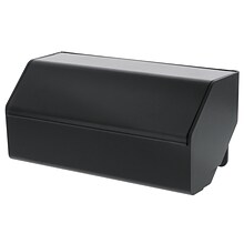 Bostitch Konnect™ Plastic Wide Storage Bin, Removable Lid & Dividers, 7.5 W, Black (KT-WCUP-BLK)