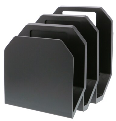Bostitch Konnect Plastic 3 Piece File Organizer Stackable 7 3