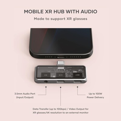 Mobile XR Hub with Audio