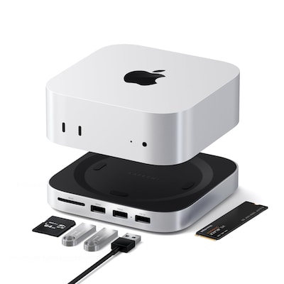 Mac Mini M4 Stand & Hub with SSD Enclosure