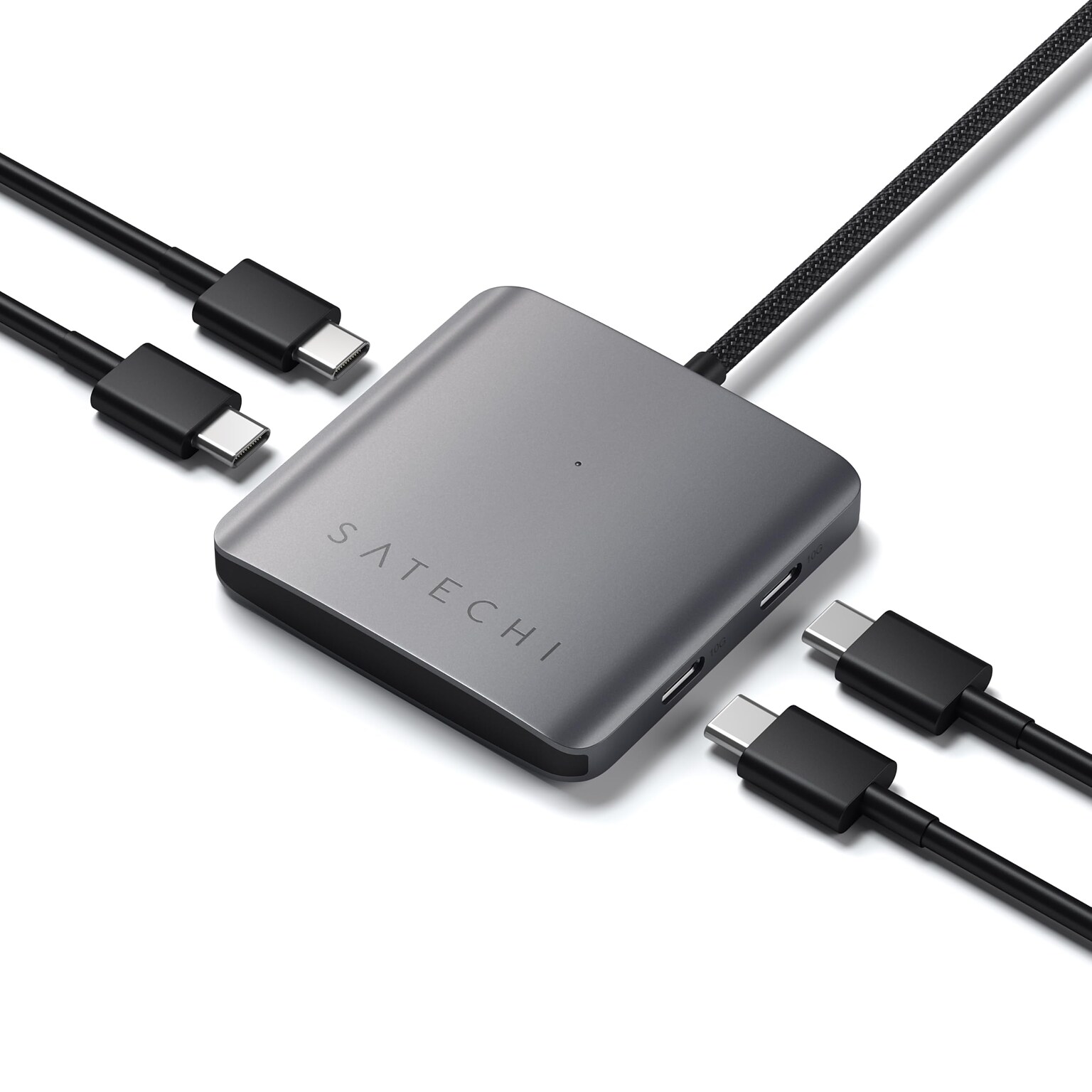 4-Port USB-C Hub with PD