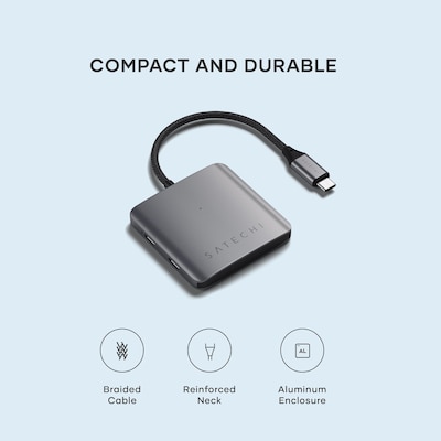 4-Port USB-C Hub with PD