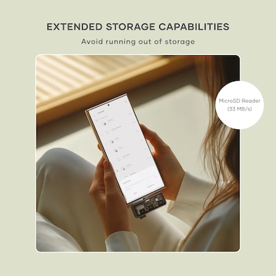 Mobile XR Hub with microSD