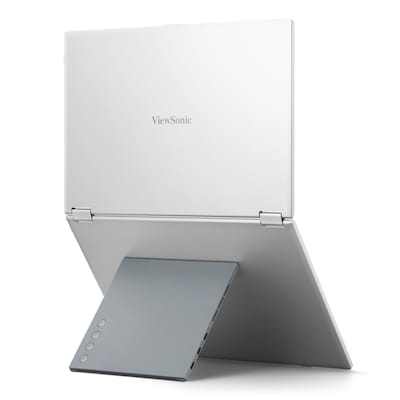 ViewSonic 14" WUXGA LED 60Hz Dual Screen Portable Monitor, Universal Docking Station (VG1457)