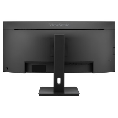 ViewSonic 34" Curved UWQHD 120Hz Monitor, Universal Docking Station, Black (VG3409C)