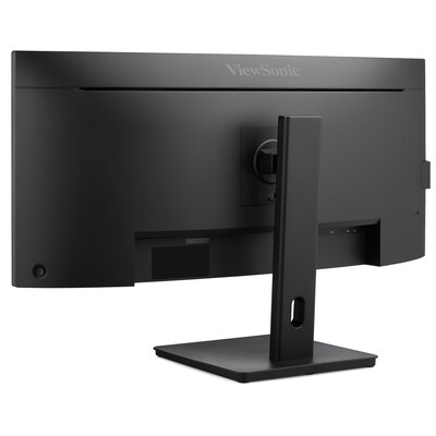 ViewSonic 34" Curved UWQHD 120Hz Monitor, Universal Docking Station, Black (VG3409C)