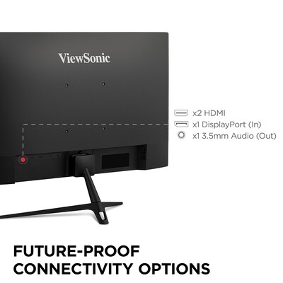 ViewSonic 24" 180Hz FreeSync Gaming Monitor, Black (VX2428A)