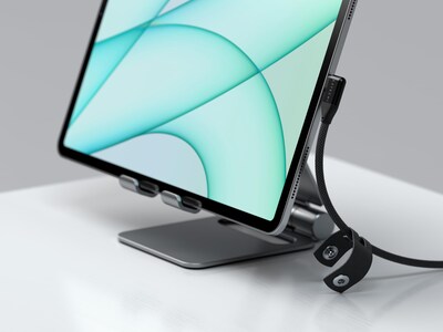 Satechi Right Angle USB-C Data & Charge Cable, Black (AP-YCR100K)