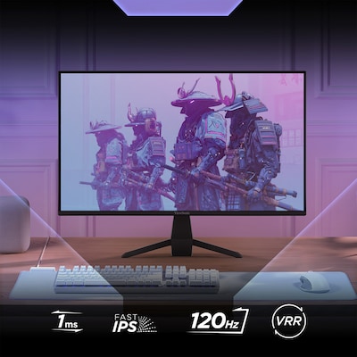 ViewSonic 27 120Hz Gaming Monitor, Black (VX2770-MHD)