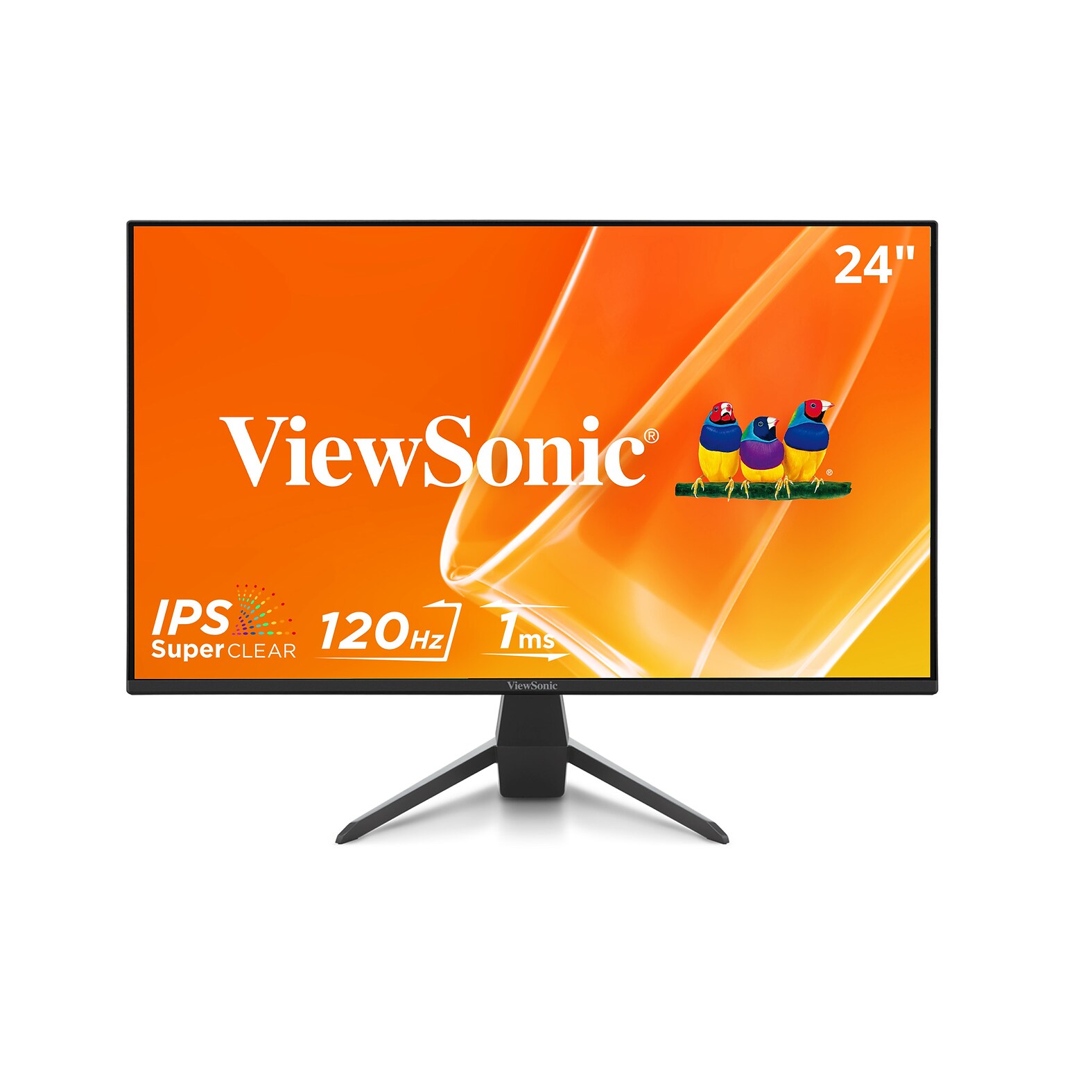 ViewSonic 24 120Hz Gaming Monitor, Black (VX2470-MHD)