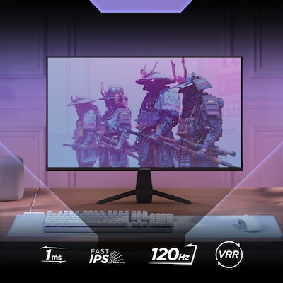 ViewSonic 24 120Hz Gaming Monitor, Black (VX2470-MHD)