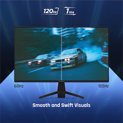 ViewSonic 24" 120Hz Gaming Monitor, Black (VX2470-MHD)