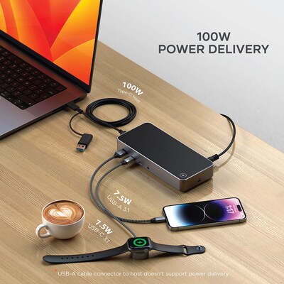 Triple 4K Display Docking Station - US