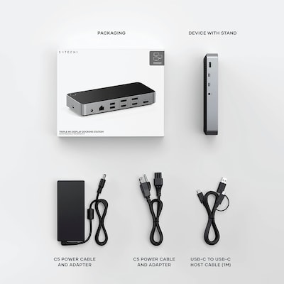 Triple 4K Display Docking Station - US