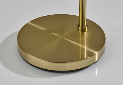 Adesso Joel 56"H Antique Brass Floor Lamp with Metal Shade (2621-21)