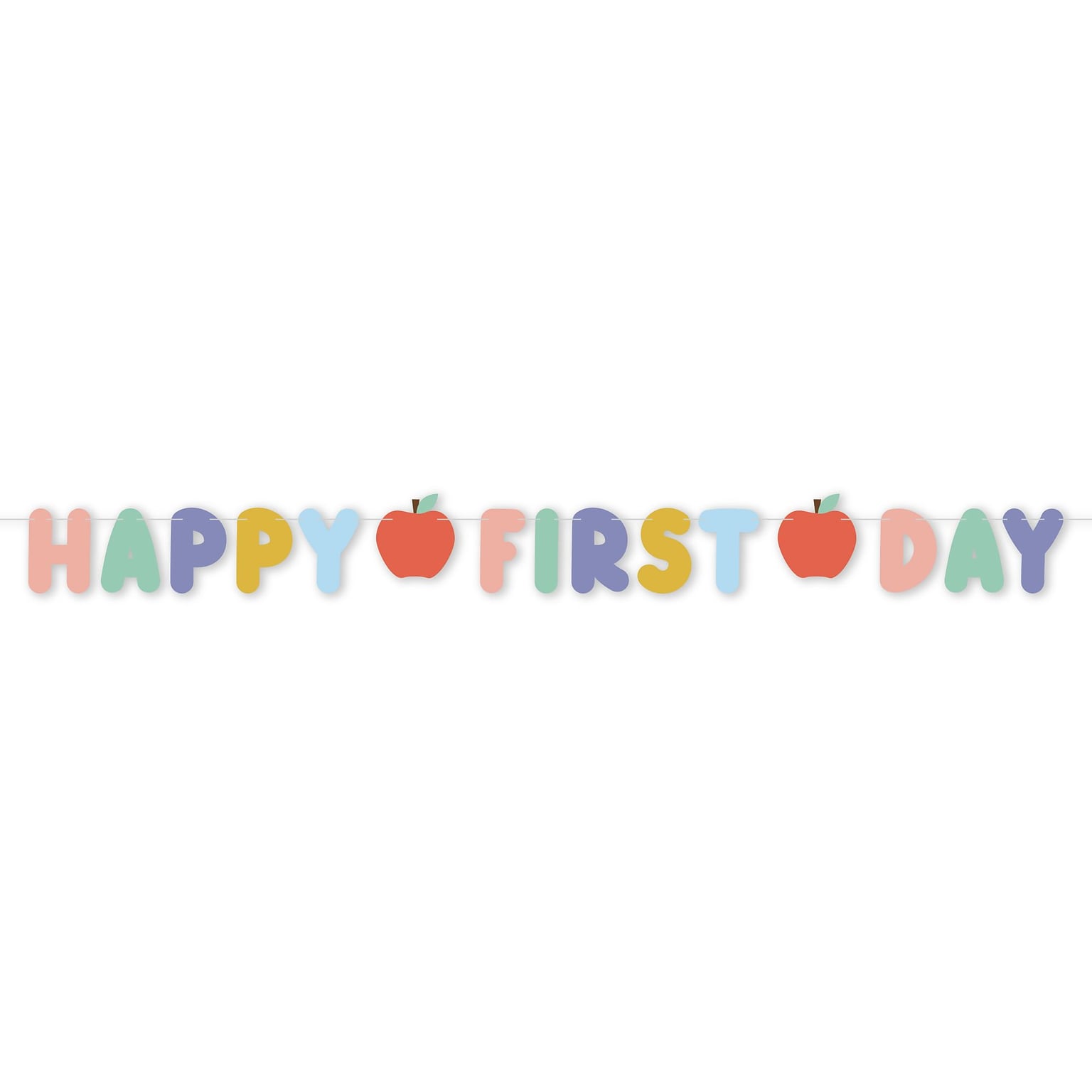 Party City Happy First Day Banner (AM50050362-PC)