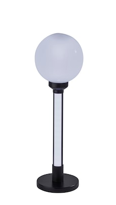 Simplee Adesso Astra RGB Color Changing 18H LED Table Lamp, Black/Plastic Shade (SL0372-01)