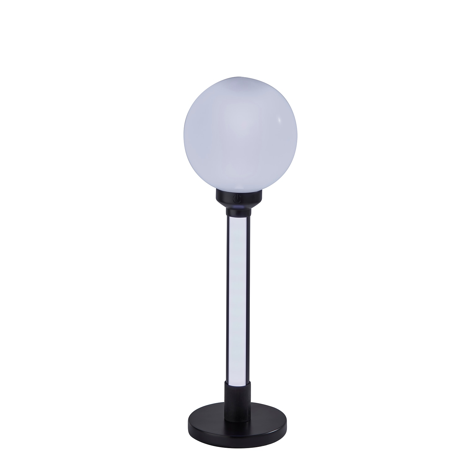 Simplee Adesso Astra RGB Color Changing 18H LED Table Lamp, Black/Plastic Shade (SL0372-01)