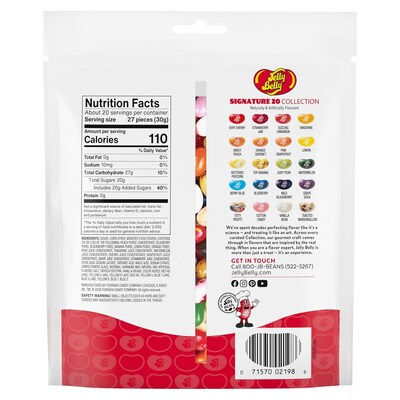 Jelly Belly Jelly Beans, Assorted Flavors, 20.96 oz. (83865)
