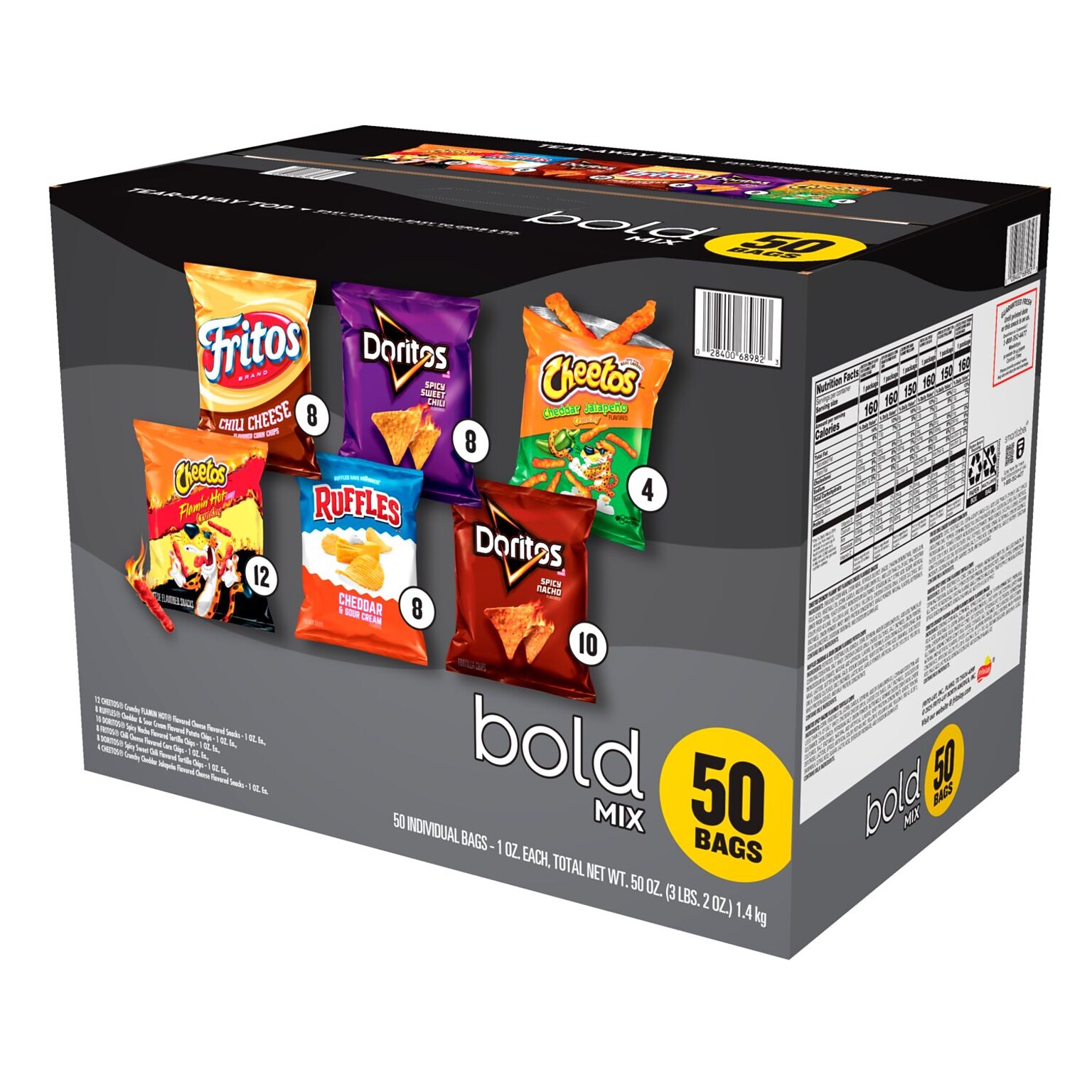Frito Lay Bold Mix Chips Snack Mix (70228)
