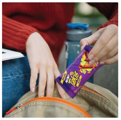 Takis Mini Fuego Rolls, 1.23 oz., 25 Bags/Pack, 5 Packs/Carton (34740)