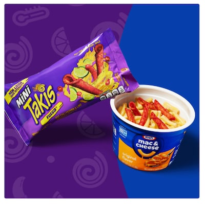 Takis Mini Fuego Rolls, 1.23 oz., 25 Bags/Pack, 5 Packs/Carton (34740)