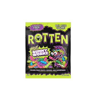 Rotten Sour Worms, 1.8oz., 8/Box (10102012)