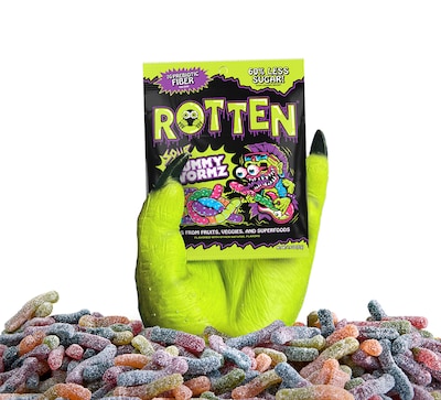Rotten Sour Worms, 1.8oz., 8/Box (10102012)
