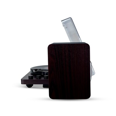 Victor Lincoln Record Player with Stereo Speakers, Black (VWRP-1600)
