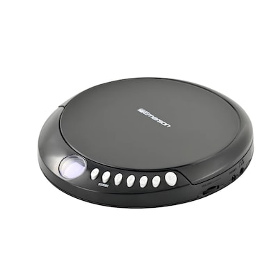 Emerson Portable Bluetooth 5.3 AudioStream CD Player with FM Radio, Black (EPCD-2003-BK)